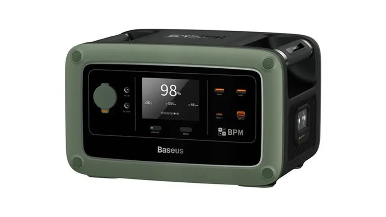 Baseus Energy Stack Portable Power Station 600W (dok. Baseus)