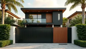 8 Warna Cat Pagar Rumah Mewah yang Bikin Fasad Elegan