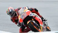 Di MotoGP Australia 2016, Nicky Hayden menggantikan tugas Dani Pedrosa sebagai pembalap Repsol Honda. (Crash)