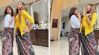 Fuji dan Lucinta Luna tampil feminin memakai kebaya (Foto: Instagram @lucintaluna_manjalita)