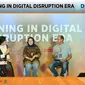 Event Winning in Digital Disruption Era yang diselenggarakan Katadata-Sibernetik Integra Data di Jakarta, Rabu (28/9/2022).