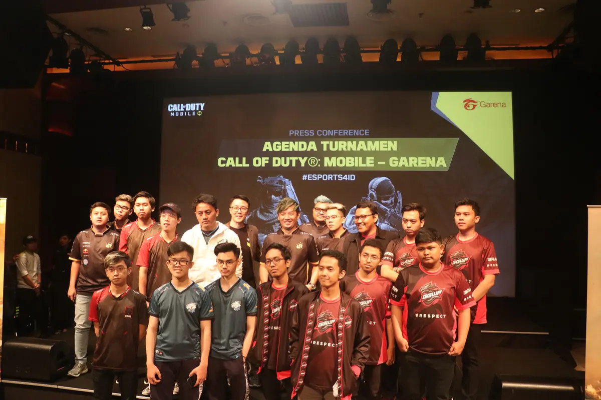 Konferensi Pers Turnamen Call of Duty Mobile