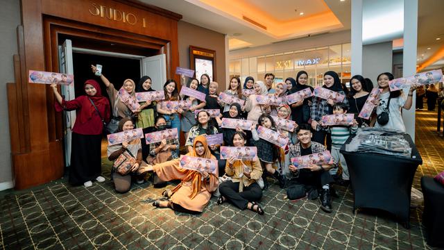 Roadshow Sabar: Santri Pilihan Bunda Bikin Nobar, di Medan. (dok. Vidio)