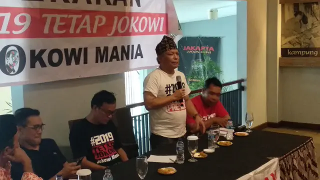 Relawan Jokowi Deklarasikan Gerakan 2019 Tetap Jokowi