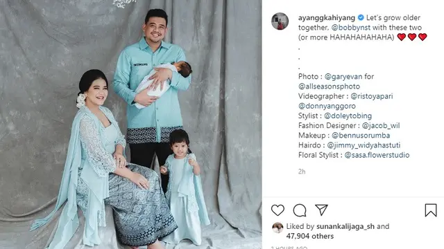 Kahiyang Ayu (Foto: Instagram/@ayangkahiyang)