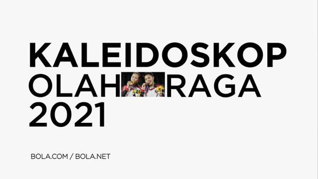 Berita video kaleidoskop Olahraga pada 2021, di mana terdapat momen Greysia Polii / Apriyani Rahayu yang meraih medali emas Olimpiade hingga Timnas Indonesia yang melaju ke Final Piala AFF 2020.