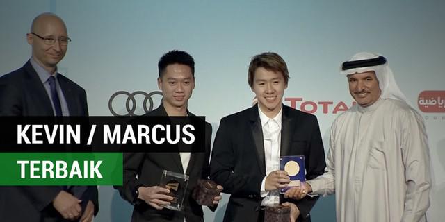 VIDEO: Kevin Sanjaya / Marcus Gideon, Pebulutangkis Putra Terbaik 2017 Versi BWF