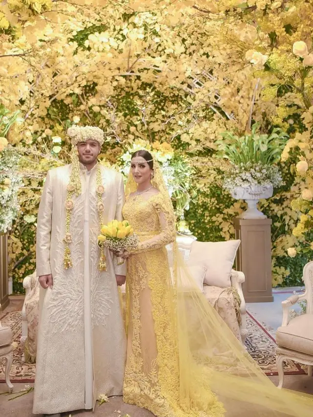 Potret Tasya Farasya saat momen pesta pernikahan 6 tahun yang lalu (Sumber: Instagram/@tasyafarasya)