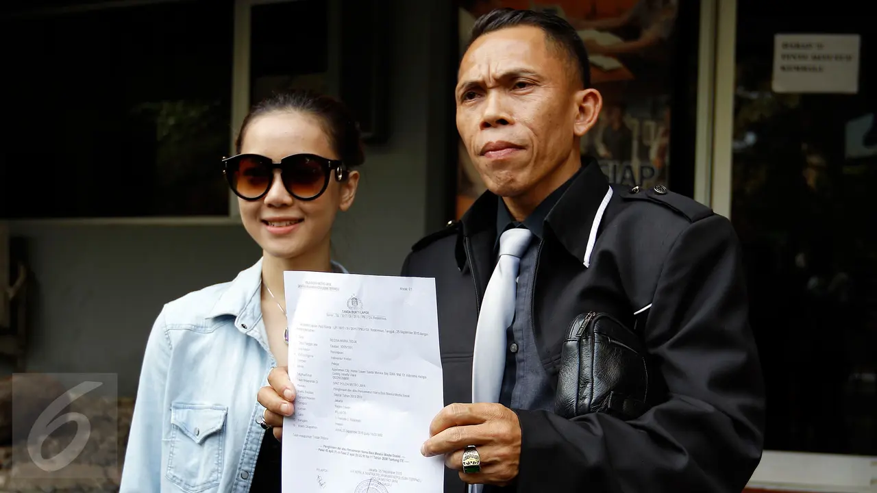 20150925- Rere Regina Laporkan Istri Charly-Jakarta