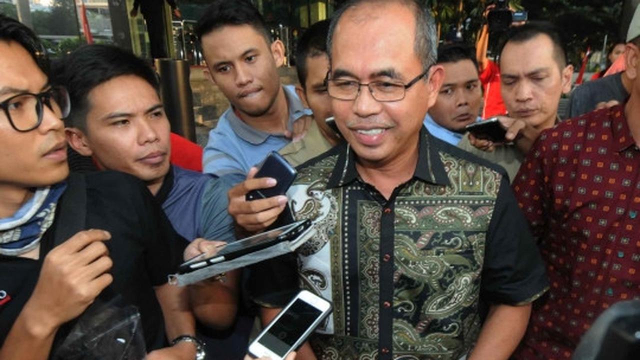 Bupati Musi Banyuasin usai diperiksa KPK terkait suap RAPBD