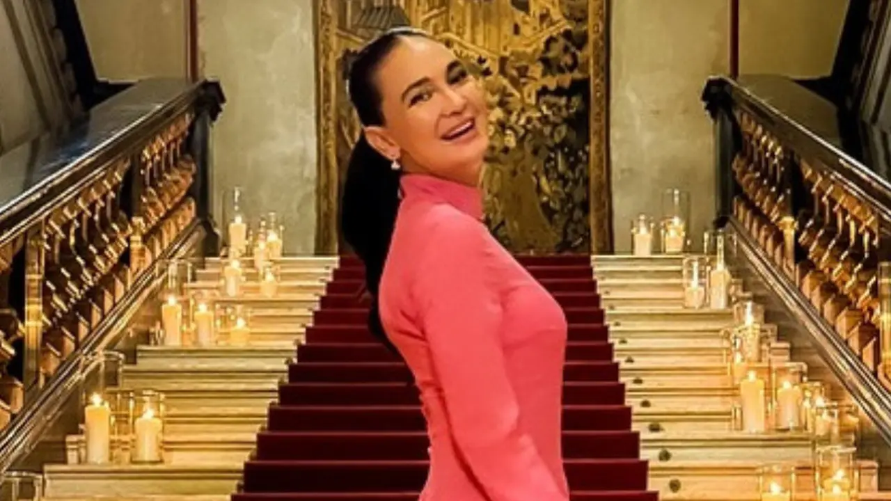 Gaya Kondangan Luna Maya yang Simpel tapi Fashionable (Foto: Instagram @lunamaya)