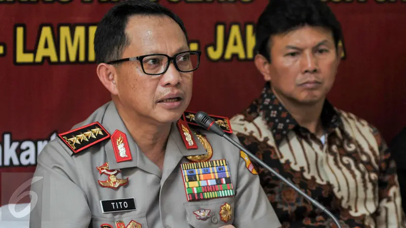 Kapolri Jenderal Pol Tito Karnavian 