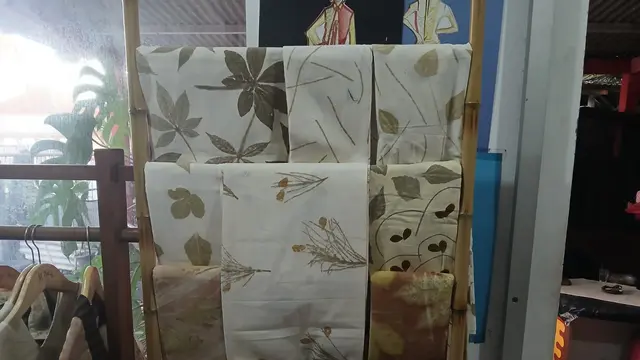 Produk Ecoprint dari Modest Art Jogja