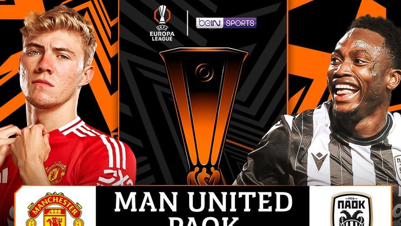 Link Live Streaming Manchester United vs PAOK di Vidio Pekan ini