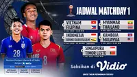 Link Live Streaming Piala AFF U-19 2022 Matchday 2 Hari Ini di Vidio : Penampilan Tim Grup B