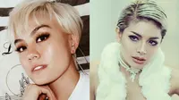 Kedua seleb ini berdandan edgy dengan konsep makeup yang variatif. (Sumber foto: agnezmo & nikitamirzanimawardi_17)