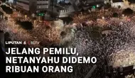 Ribuan Warga Israel Unjuk Rasa di Tel Aviv Protes Pemerintahan Netanyahu