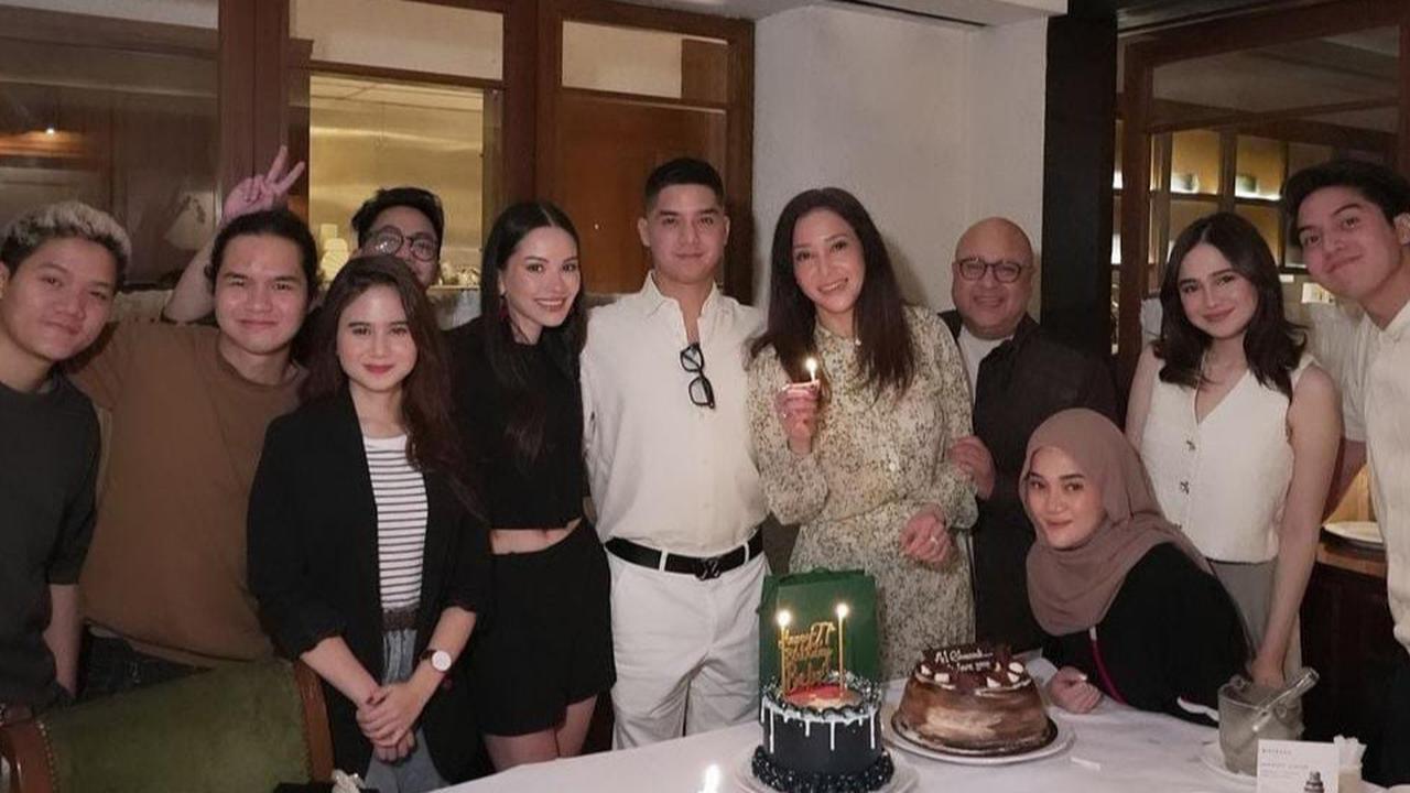 Potret Perayaan Ultah Al Ghazali Ke-27 Bersama Keluarga di Restoran Mewah, Ada Tissa Biani & Syifa Hadju Hadir