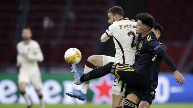 FOTO: AS Roma Comeback, Hempaskan Ajax Amsterdam 2-1 - Borja Mayoral; Lisandro Martinez