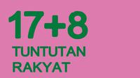 Tuntutan 17+8 adalah platform protes yang dirumuskan aktivis pro-demokrasi pada Agustus 2025. Ayu Ting Ting hingga Nikita Mirzani turut menyuarakannya. (Foto: Dok. Instagram @jerhemynemo)