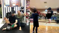 Derby Romero latihan Muay Thai (Sumber: Instagram/derbyromero)
