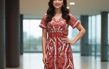 7 Ide Dress Batik Tema HUT RI 17 Agustus, Outfit Bernuansa Merah Putih yang Stylish Meriahkan Kemerdekaan