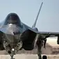 Jet tempur siluman F-35 besutan Amerika Serikat (AP/Lockheed Martin)