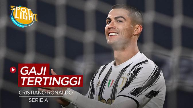 Video Cristiano Ronaldo Dan 4 Pemain Serie A Dengan Gaji Tertinggi Musim 2020 21 Dunia Bola Com