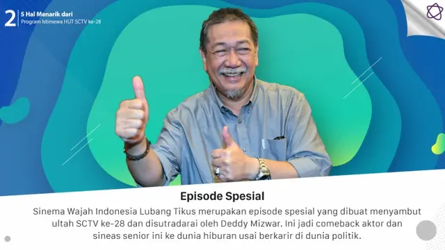 [Bintang] 5 Hal Menarik dari Program Istimewa HUT SCTV ke-28