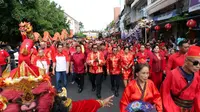 Keunikan Parade Nusantara Festival dalam merayakan Hari Raya Imlek dan Cap Go Meh Tahun 2575 mendapat antusiasme yang luar biasa dari masyarakat Tabanan.