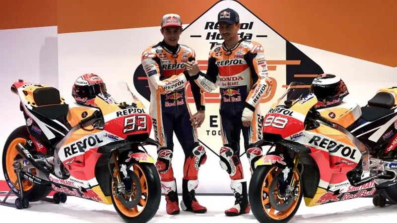 Repsol Honda, Marc Marquez - Jorge Lorenzo