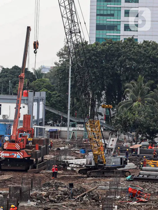 Kementerian Perhubungan menargetkan proyek perluasan stasiun tersebut selesai pada akhir 2024. (Liputan6.com/Angga Yuniar)