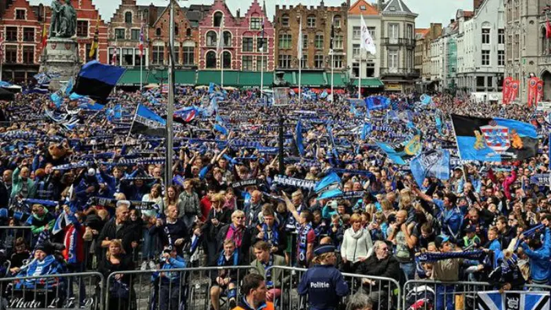 Club Brugge juara Liga Belgia 