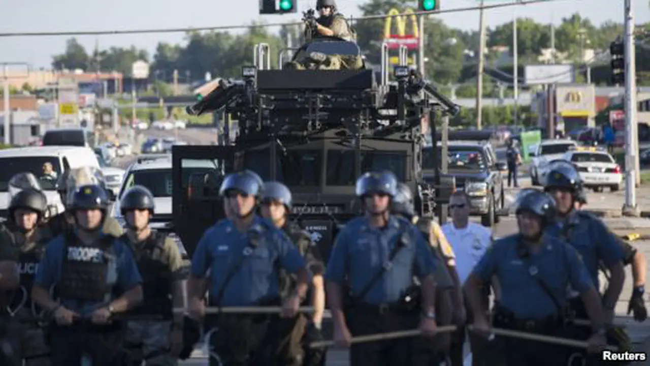 Rusuh rasial di Ferguson di Missouri AS
