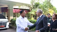 Pemerintah melalui Menteri Pertahanan Prabowo Subianto kembali mempersiapkan sejumlah bantuan untuk rakyat Palestina. (Tim Humas Kementerian Pertahanan)