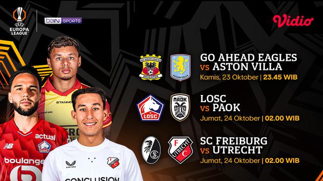 Jadwal pemain Timnas Indonesia di UEL dan tayang eksklusif di Vidio. (dok. vidio.com)