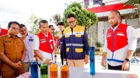 Pastikan Energi Lancar Saat Nataru, Wamen ESDM Cek Langsung Fasilitas BBM di Tapanuli Utara