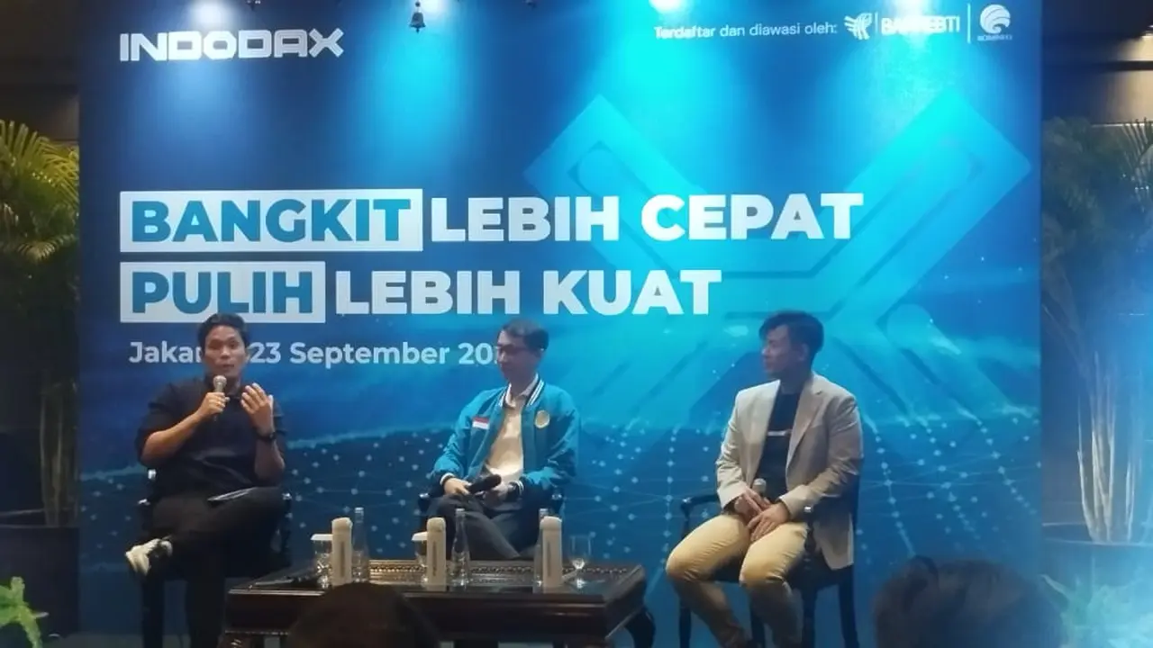 CEO Indodax Oscar Darmawan mengungkapkan operasi kejahatan siber Dream Job dan serangan Malware, Senin (23/9/2024). (Gagas/Liputan6.com)