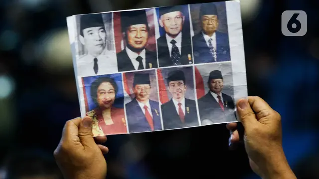 Massa Pendukung Prabowo-Gibran Sambut Meriah Keunggulan Hasil Hitung Cepat