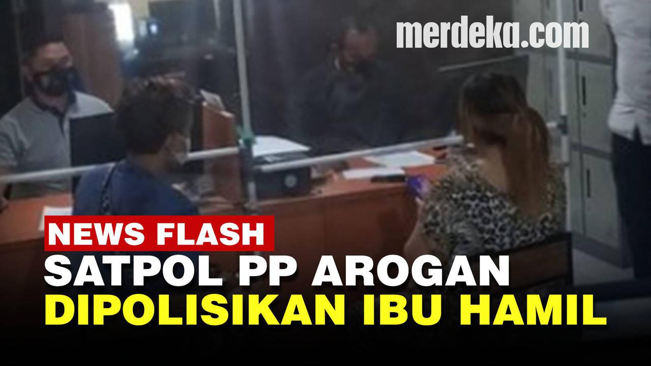 VIDEO: Buntut Pemukulan Wanita Hamil 9 Bulan Pemilik Warkop, Satpol PP Dipolisikan
