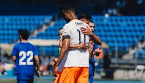Belanda vs Uzbekistan: Selebrasi Cody Gakpo bersama rekan setimnya usai mencetak gol di laga uji coba, Selasa (9/6/2026) dini hari WIB.