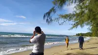 Pantai Libuo. Wisata pantai yang terletak di Kecamatan Paguat, Kabupaten Pohuwato (Arfandi Ibrahim/Liputan6.com)