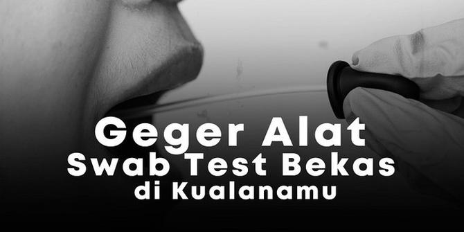 VIDEOGRAFIS: Geger Alat Swab Test Bekas di Kualanamu