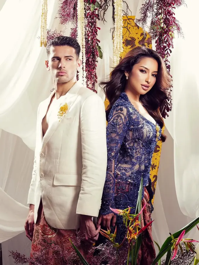 Prewedding Terbaru Jennifer Coppen dan Justin Hubner Bergaya Wastra Modern, Kamari Curi Perhatian Pakai Dress Batik