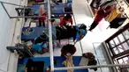 Aktivitas pekerja di Bogor Laundry, Sukasari, Bogor, Jawa Barat, Minggu (6/10/2019). Jasa laundry yang memiliki kapasitas produksi 800 Kg pakaian per hari tersebut memanfaatkan energi gas bumi Perusahaan Gas Negara (PGN) untuk kegiatan operasionalnya. (merdeka.com/Arie Basuki)