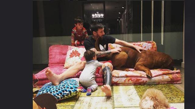 Anjing peliharaan Lionel Messi