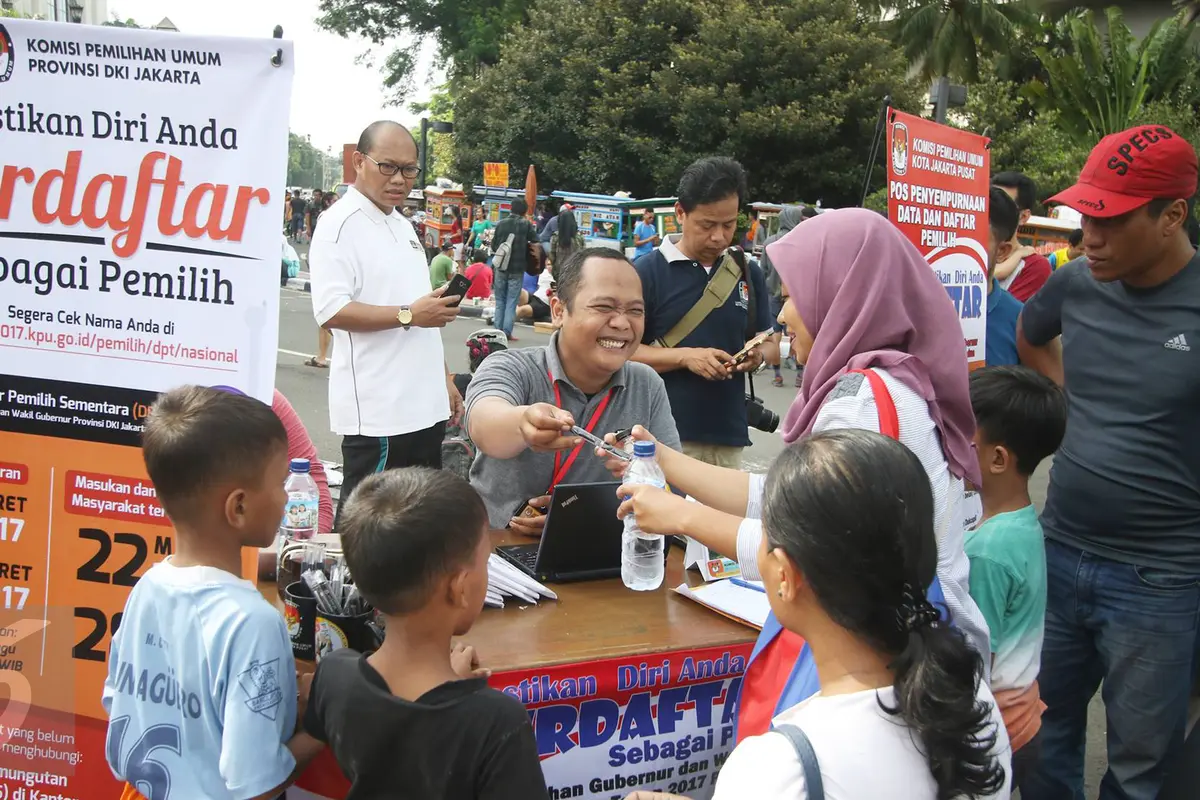 Posko Penyempurnaan DPT Pilkada DKI