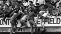 Tragedi Hillsborough, kerusuhan yang menewaskan 97 suporter. (PA Images)