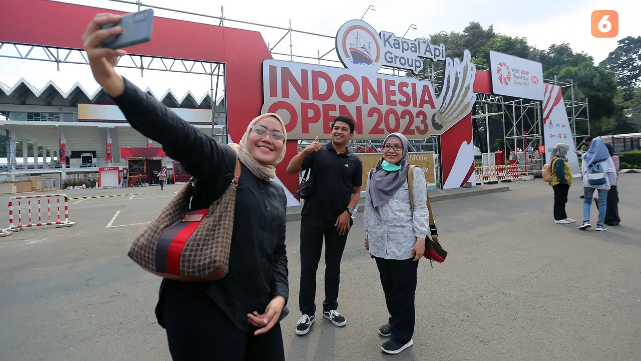 Foto: Istora Senayan Bersolek, Siap Sambut Indonesia Open 2023