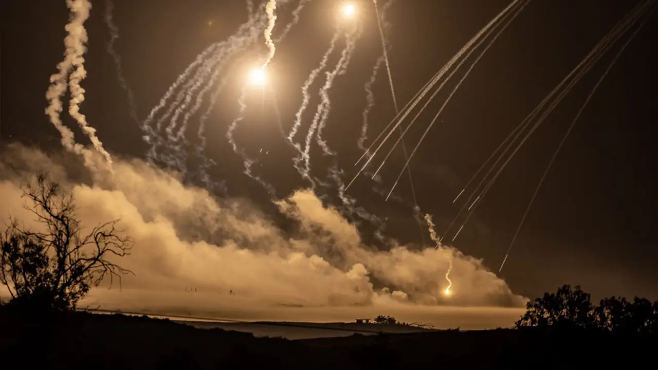 Pemandangan Langit Gaza